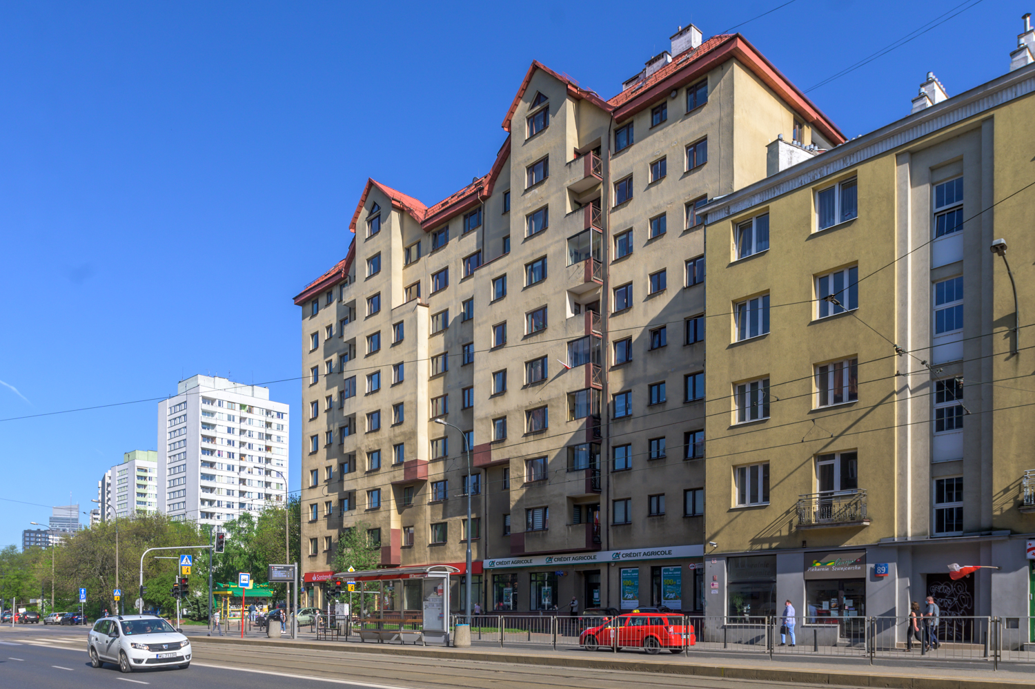 Zdjęcie architektury budynku Budynek mieszkalno-usługowy